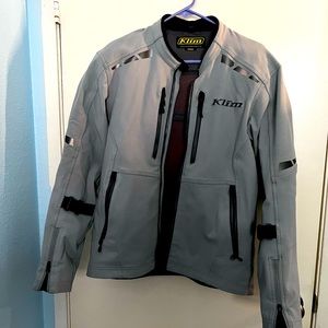 COPY - NWOT silver mens medium KLIM motorcycle jacket